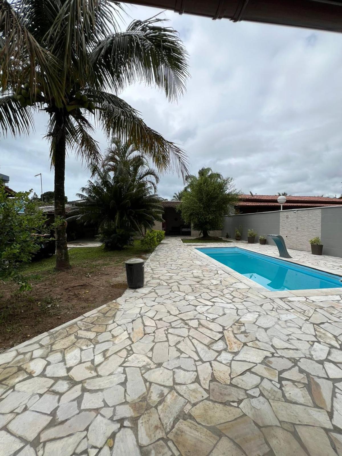 Casa Para Alugar Em Bertioga - Piscina, Wifi E Churrasqueira Luaran gambar