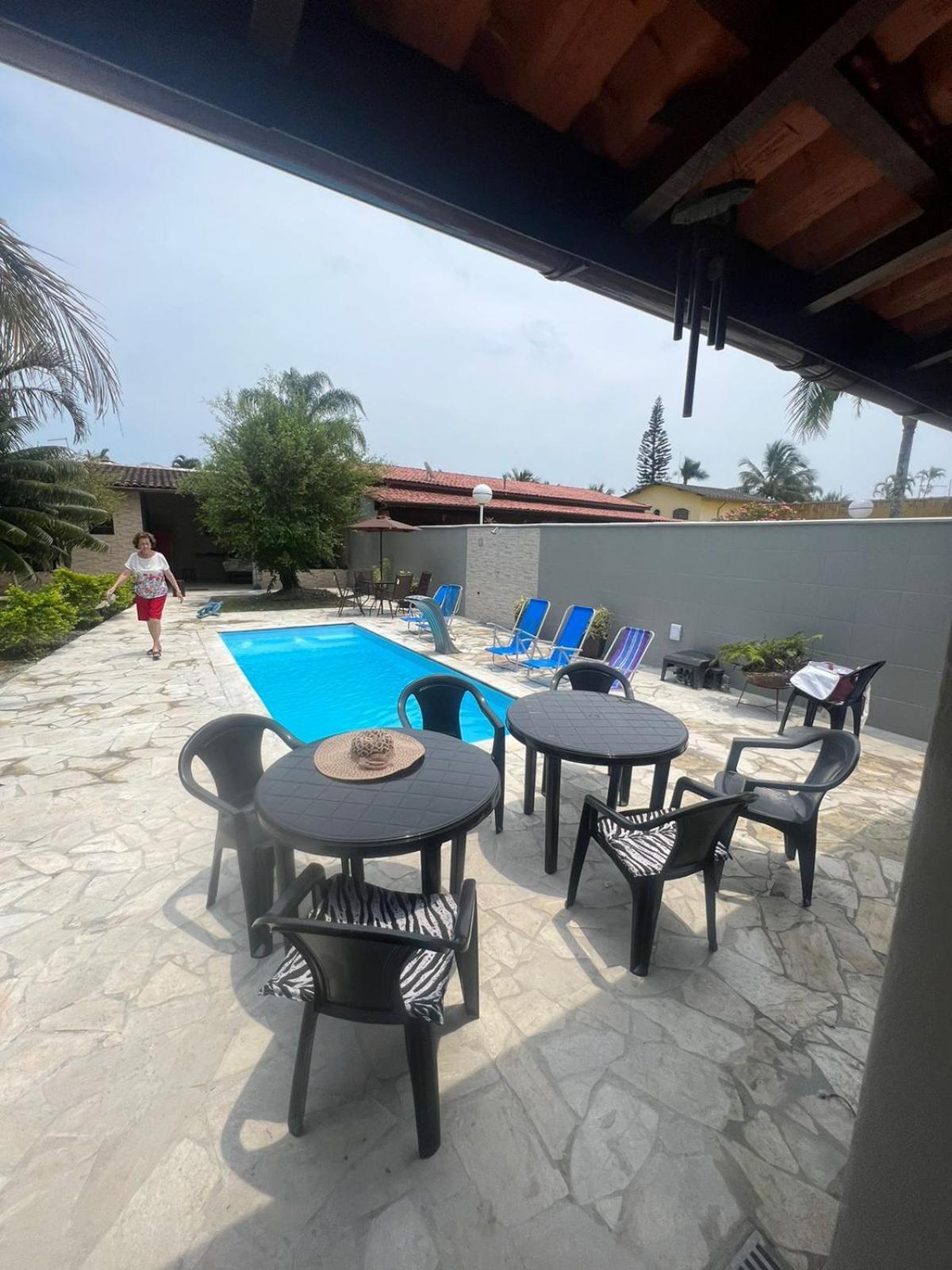 Casa Para Alugar Em Bertioga - Piscina, Wifi E Churrasqueira Villa Luaran gambar