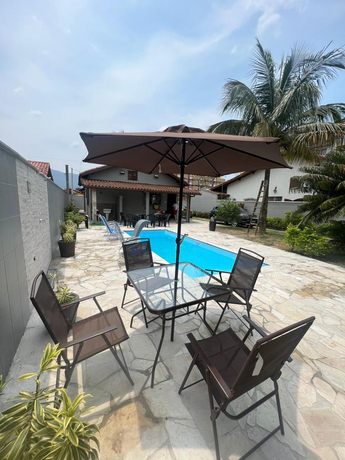 Casa Para Alugar Em Bertioga - Piscina, Wifi E Churrasqueira Villa Luaran gambar